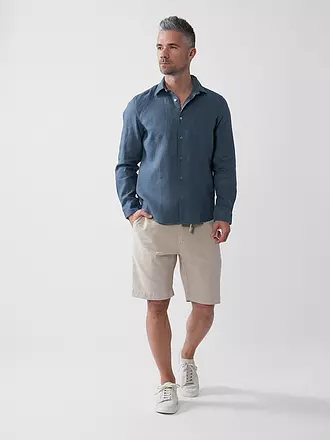 MARC O'POLO | Chemise en lin coupe regular | blau